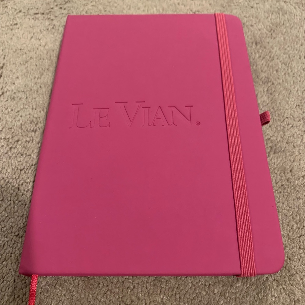 Authentic Collectible LeVian Pink Notebook (Small)